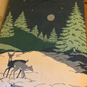 Scenic Forest Tapestry Blanket